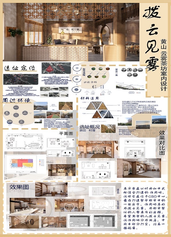 安徽省大学生环境设计大赛二等奖